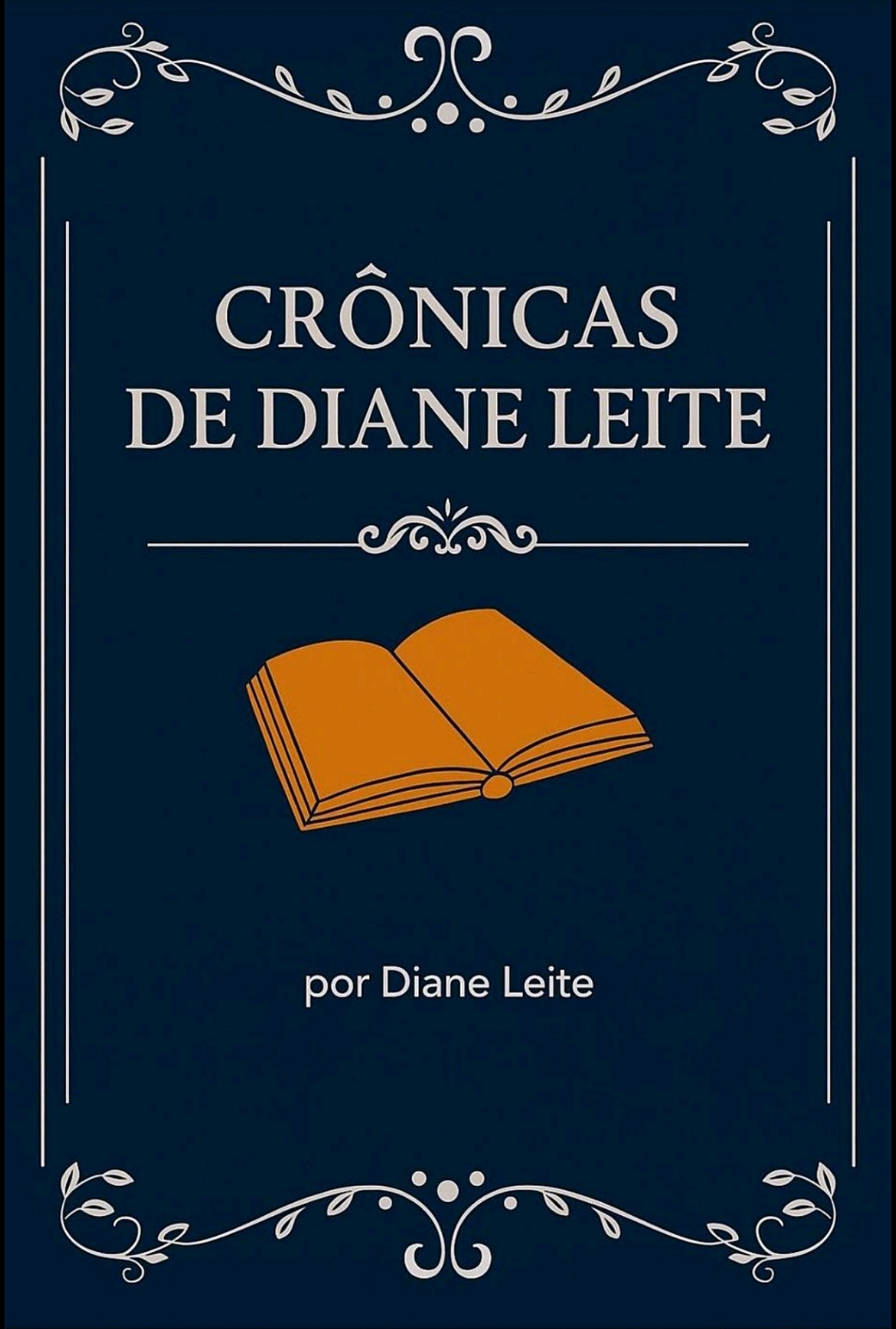 Capa do livro Crônicas de Diane Leite