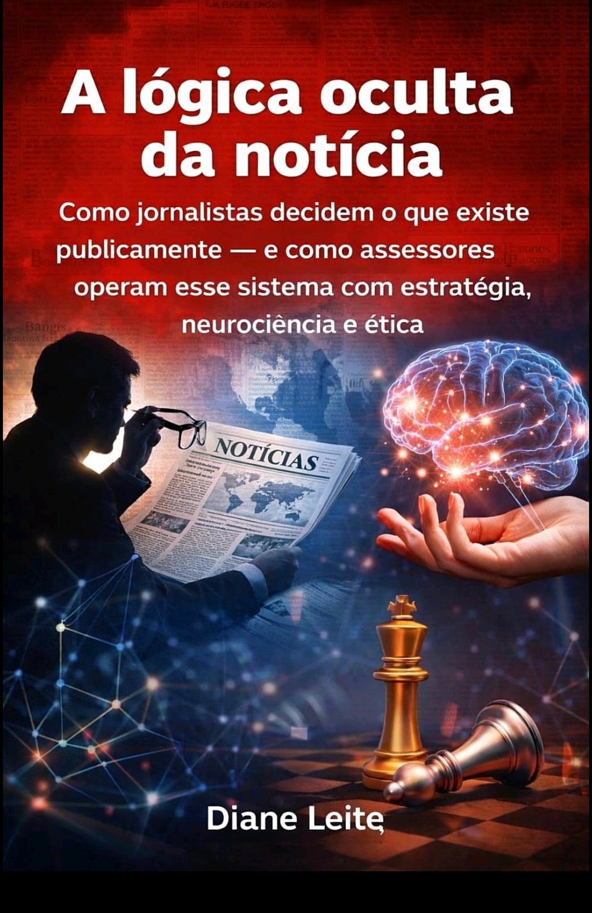 Capa do livro A Lógica Oculta da Notícia